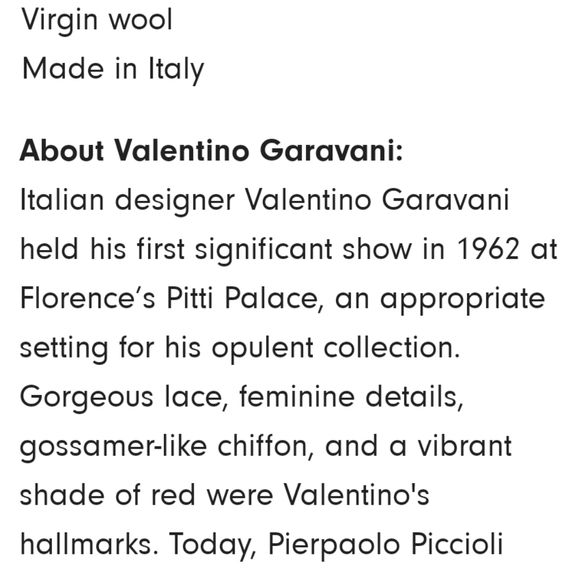 Vintage Valentino Wool Alpaca Sweater Unisex - Picture 7 of 16